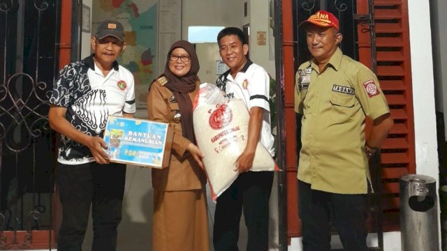 Bantuan Kemanusiaan Pemkab Sinjai untuk Korban Bencana Sulsel Tiba di Luwu