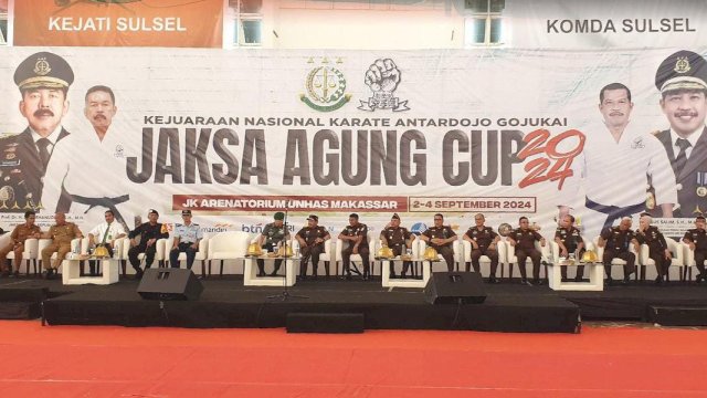 Andi Engka Apresiasi Kejurnas Karate Antardojo Gojukai Jaksa Agung Cup II