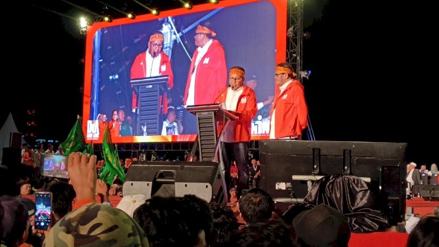 Suasana Danny Pomanto - Azhar Arsyad (DIA) saat Deklarasi, Foto: HN/Sinta.