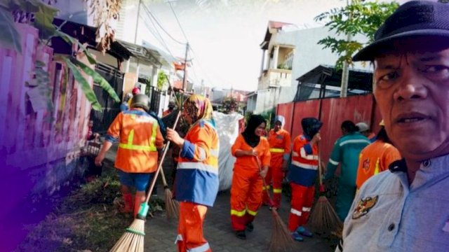 Pemerintah Kecamatan Tamalanrea Gelar Sabtu Bersih di Kelurahan Buntusu