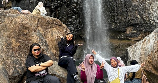 Koneksi Indosat di Air Terjun Takapala Stabil: Unggah Foto dan Video Lancar Tanpa Gangguan
