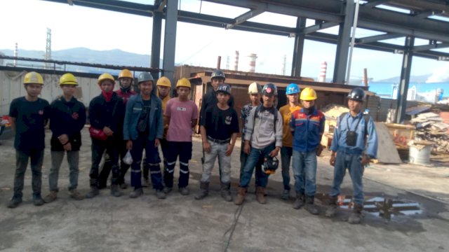 Para welder di Morowali. (Foto: dok)