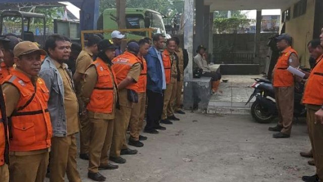 Drainase Dinas PU Makassar Cek Kesiapan Tim Sebelum Bekerja