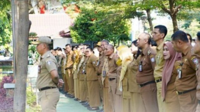 Camat Mamajang Ikuti Upacara Peringatan Hari Kesaktian Pancasila di Balaikota Makassar