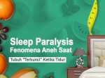 Dinkes Makassar Bagikan Tips tentang Sleep Paralysis dan Fenomena yang Sering Dialami