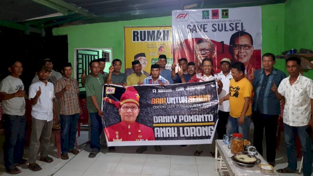 Muh. Anshar Karaeng Tinggi dan Relawan Solid Dukung Pasangan DIA Menuju Kursi Gubernur