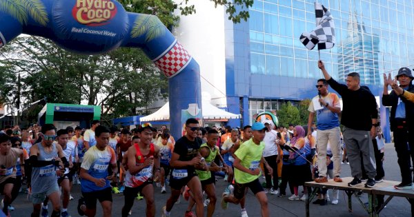 Puncak Dies Natalis ke-38 Unibos: Family Run Meriahkan Kebersamaan Keluarga Besar Universitas Bosowa