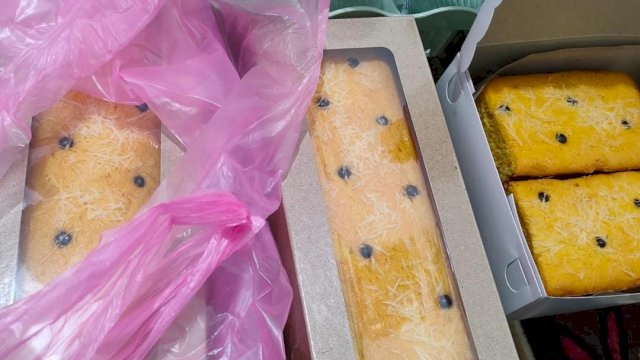 Produksi Bolu Pisang Fitriani di Pangkep. (Foto: dok)