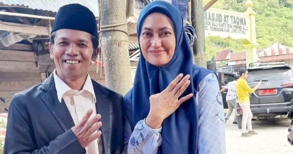 Pose Empat Jari, Bupati Luwu Utara Terseret Dugaan Pelanggaran Pilkada
