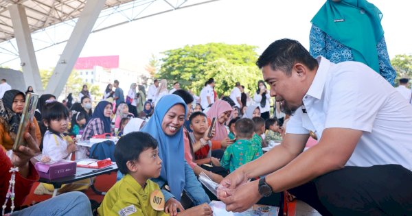 Pj Gubernur Sulsel dan Pjs Wali Kota Makassar Ajak Masyarakat Cegah Stunting dengan Gerakan Makan Telur