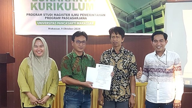 Pascasarjana Ilmu Pemerintahan Pancasakti Hasilkan Kurikulum Baru