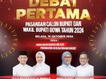 Besok, Dua Paslon Gowa Siap Adu Visi dan Misi di Debat Pertama