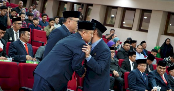 Hadir Dipelantikan PJ Sekda Baru, Andi Bukti: Selamat Bertugas