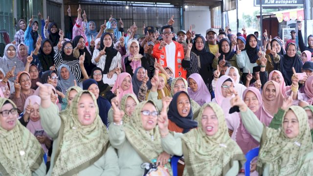 Azhar Arsyad saat silaturahmi di Wajo baru baru ini. 