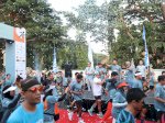 Lepas Peserta Road to Give 2024, Arwin: Olahraga untuk Kesehatan dan Amal