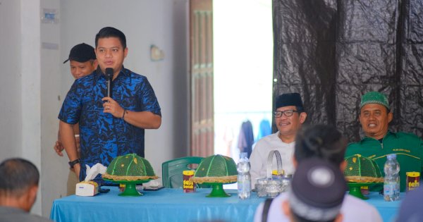 Dihadapan Ketua PC NU Luwu, Dhevy Bijak Sebut Dukungan Warga di Walmas Didominasi ke DIA