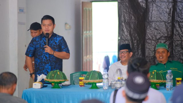 Calon Wakil Bupati Luwu, Muhammad Dhevy Bijak, Minggu (20/10). 