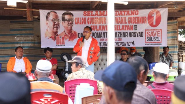 Desa Dapat Bantuan 200 Juta Per Tahun Jika Danny-Azhar Terpilih di Pilgub Sulsel