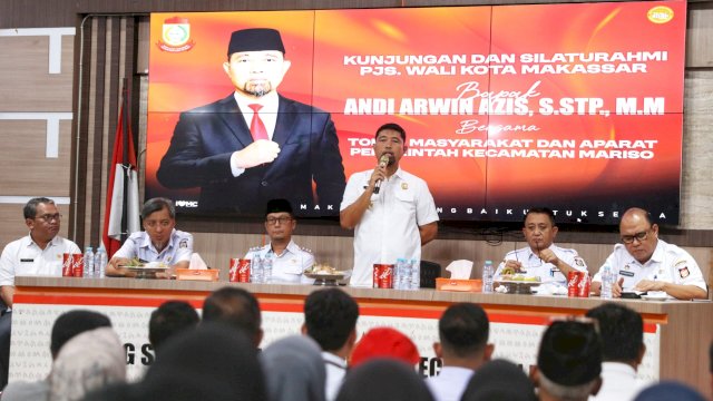 Hari Kedua Silaturahmi, Pjs Wali Kota Makassar Sambangi Tiga Kecamatan