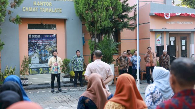 Pimpin Apel Pagi di Tamalate, Arwin Kembali Tegaskan Netralitas ASN