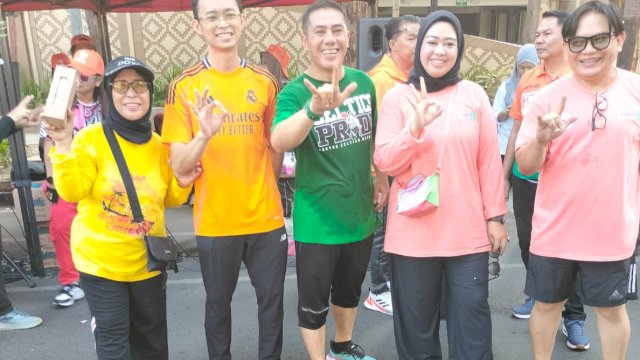 Salam 3 Jari, Deng Ical Turun Gunung Menangkan INIMI-DIA di Makassar