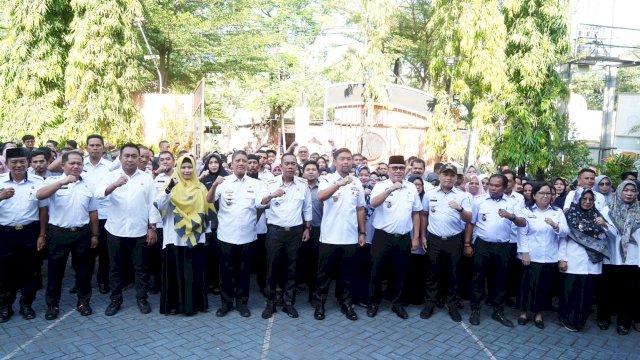 Andi Bukti Dampingi Pjs Wali Kota Makassar Arwin Kunjungan Kecamatan Tallo