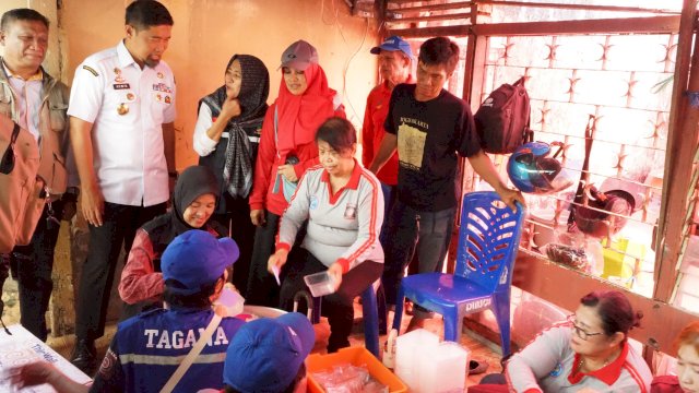 Pjs Wali Kota Makassar Pastikan Bantuan Logistik bagi Warga Terdampak Kebakaran
