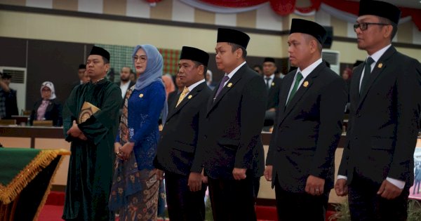 Rahmatika Dewi Resmi Pimpinan DPRD Provinsi Sulawesi Selatan