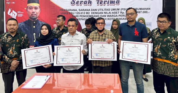 Pemkot Makassar Terima PSU Senilai Rp232 Miliar
