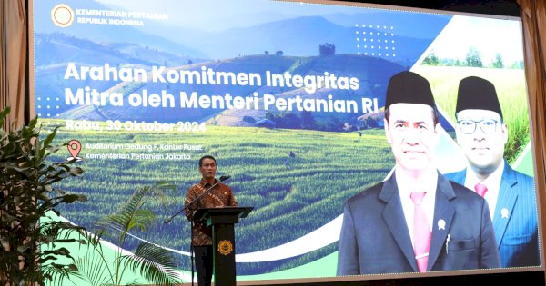 Bersih-bersih, Merah Putih!’ Mentan Amran Ajak Dialog Mitra untuk Kuatkan Integritas