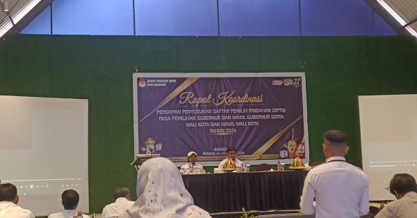 KPU dan Kesbangpol Makassar Rancang Strategi Penyusunan DPTb