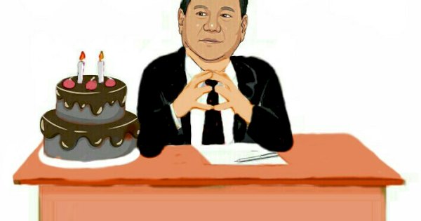 Prabowo Subianto Ulang Tahun Jelang Pelantikannya Sebagai Presiden