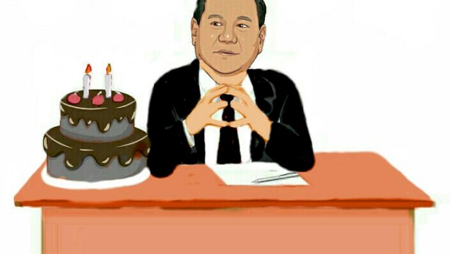 Karikatur Prabowo Subianto (Dodi/harian.news)