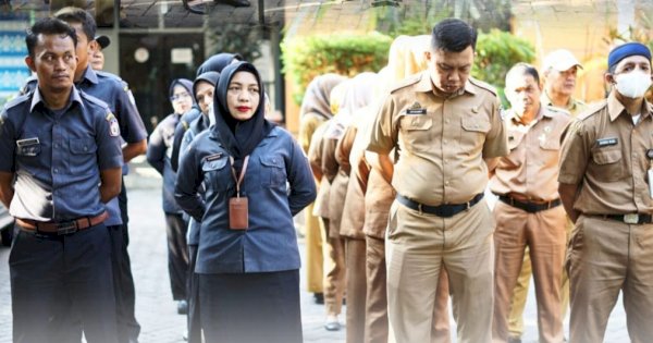 Gelar Apel Pagi, Rully Tekanankan Kedispilinan Hingga Pelayanan