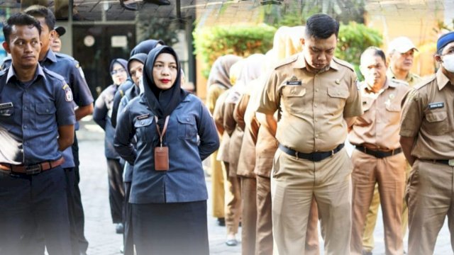 Gelar Apel Pagi, Rully Tekanankan Kedispilinan Hingga Pelayanan