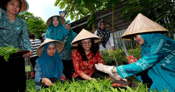 PKK Sulsel Tunjuk Lorong Mangasa Sebagai Proyek Percontohan Kampung Binaan