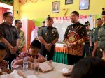 Pjs Wali Kota Makassar Apresiasi Program Hasanuddin Peduli Anak Sekolah dan Bakti Sosial Kodim 1408/Makassar