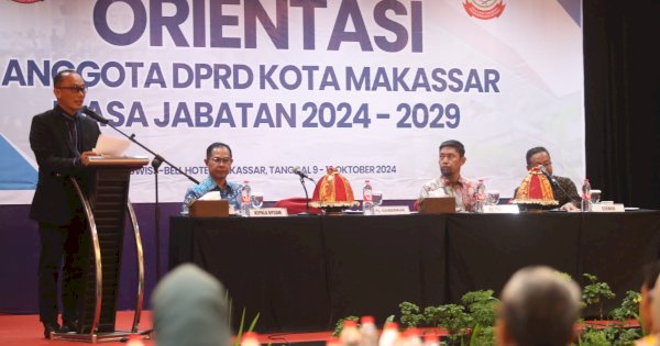 Pj Gubernur Sulsel dan Pjs Wali Kota Hadiri Penutupan Orientasi DPRD Kota Makassar