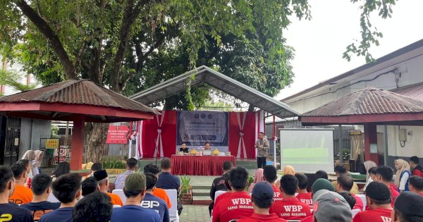 Sosialisasi Bahaya Narkotika di Lapas Kelas I Makassar: Mahasiswa Magang Mandiri Unismuh Dukung Program P4GN