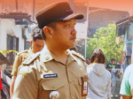 Camat Bontoala Pimpin Apel Pagi di Halaman Kantor Kecamatan
