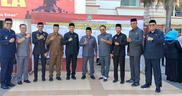 Junjung Netralitas di Pilkada, ASN Pemkab Jeneponto Lakukan Ikrar 4 Poin