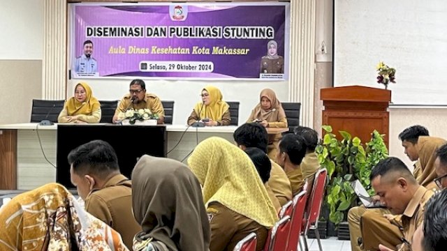 Dinkes Makassar Gelar Diseminasi dan Publikasi Stunting