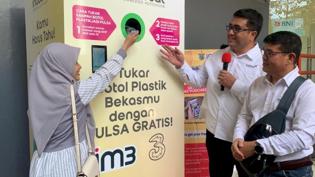 Dari Sampah Plastik Menjadi Pulsa: Inovasi Baru Indosat Wujudkan Ekonomi Hijau di Kampus