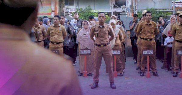 Apel Pagi Jajaran Pemerintah Kecamatan Tamalanrea Dipimpin Kasi Kesra Sudarman