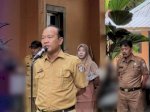 Pemerintah Kecamatan Tamalanrea Gelar Apel Pagi Dipimpin Kasi Kesra