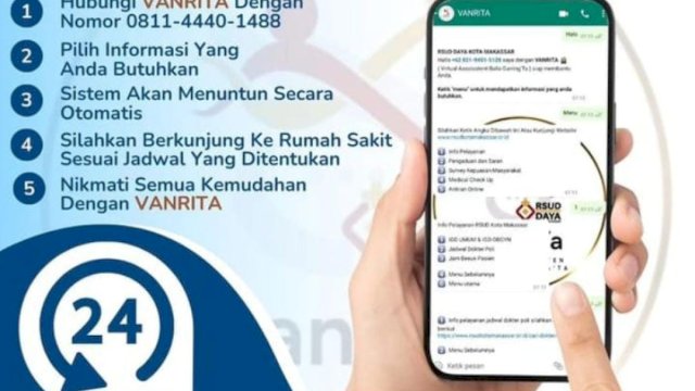 Kenalkan Vanrita Permudah Akses RSUD Daya Makassar dengan Masyarakat