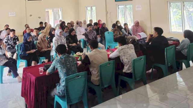 rapat panitia PPS Pilkada 2024 di Desa Manyampa Kabupaten Bulukumba. (Foto: dok)