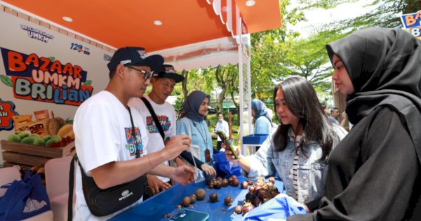 BRI Dorong UMKM Maju Lewat Program Klasterku Hidupku di Bazaar UMKM BRILiaN