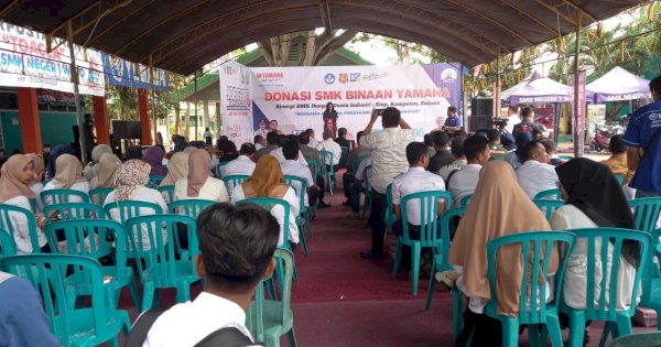 Ratusan SMK di Sulselbar Dapatkan Pembinaan dan Donasi dari Yamaha Institut