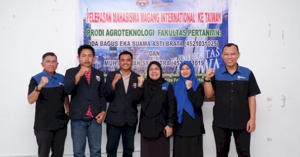 Unibos Kirim Mahasiswa Magang ke Taiwan, Tingkatkan Eksistensi Global